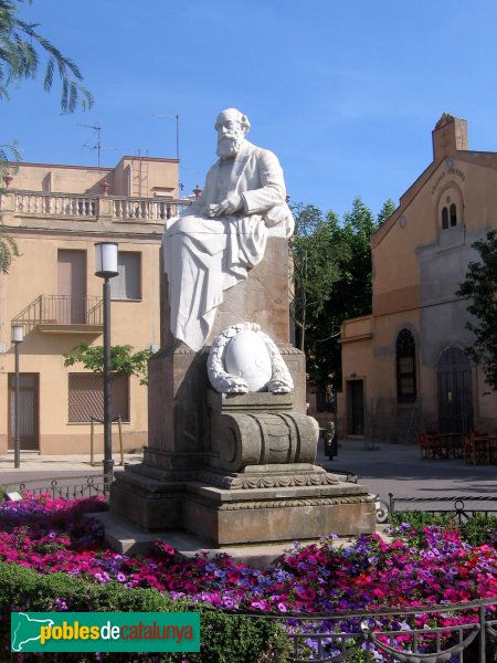 Colònia Güell - Monument a Eusebi Güell