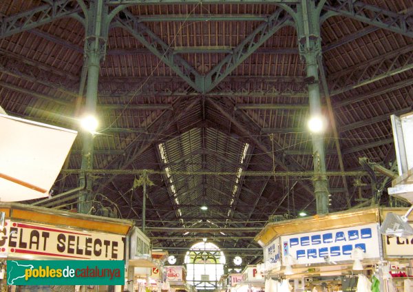 Barcelona - Mercat de Sant Antoni, interior