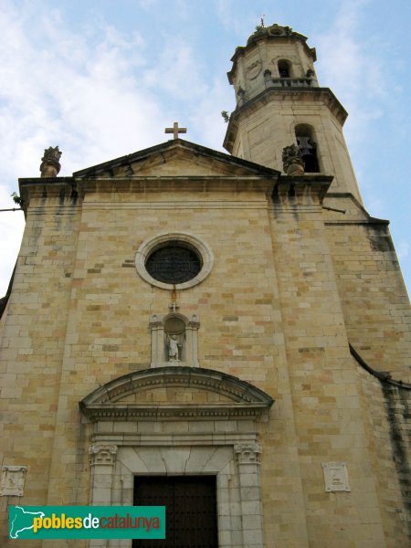 El Catllar - Església de Sant Joan Baptista (Foto: Albert Esteves, 2008) El Catllar - Església de Sant Joan Baptista