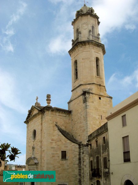El Catllar - Església de Sant Joan Baptista (Foto: Albert Esteves, 2008) El Catllar - Església de Sant Joan Baptista