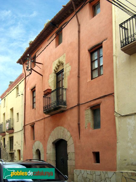 El Catllar - Casa del carrer Major (Foto: Albert Esteves, 2008) El Catllar - Casa del carrer Major