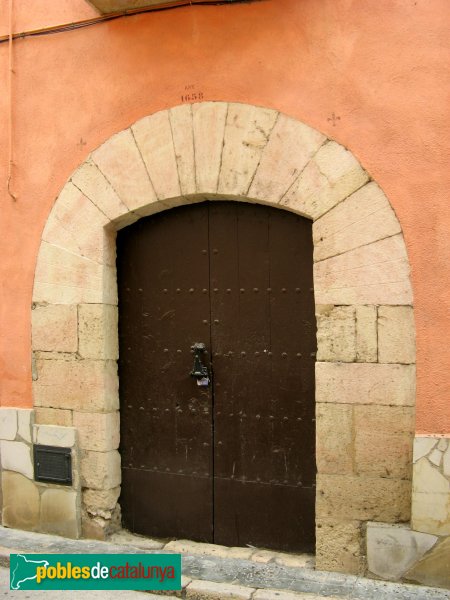 El Catllar - Casa del carrer Major (Foto: Albert Esteves, 2008) El Catllar - Casa del carrer Major