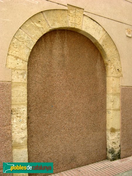 El Catllar - Porta 1709