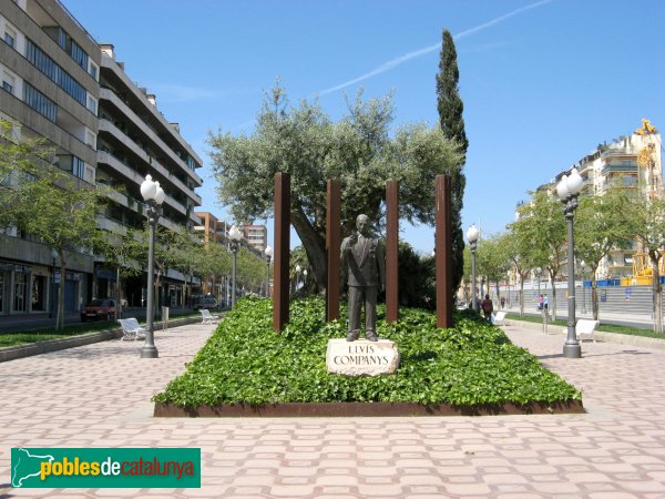 Tarragona - Monument a Lluís Companys (Foto: Albert Esteves, 2008) Tarragona - Monument a Lluís Companys