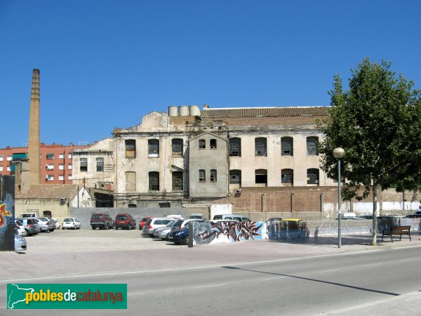 Molins de Rei - Fàbrica del Molí, abans de la restauració