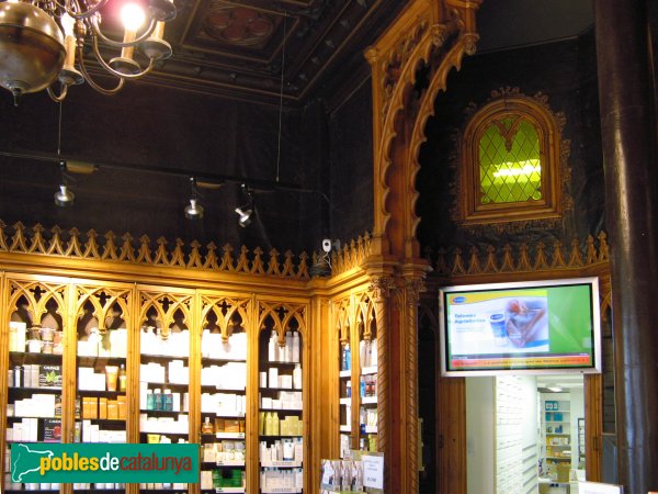 Barcelona - Antiga farmàcia Vallet (Farmàcia Sanchís)