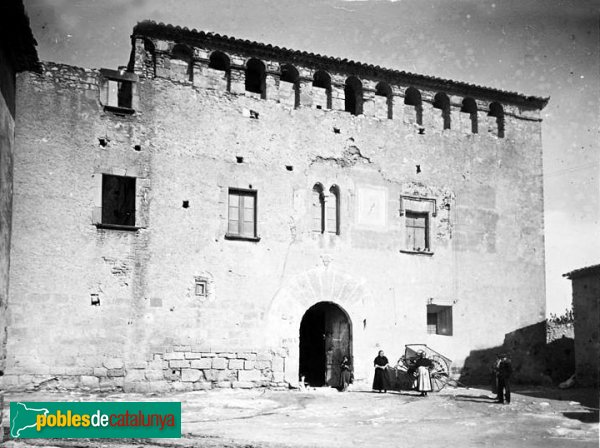 La Canonja - Castell de Masricard (Foto: Josep Salvany - Fons Salvany, Biblioteca de Catalunya, 1923) La Canonja - Castell de Masricard