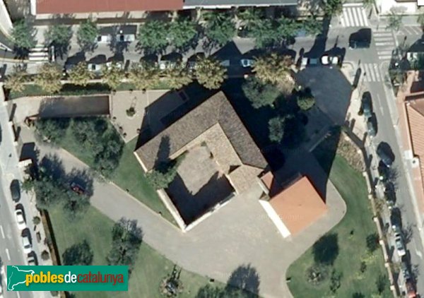 Salou - Torre Vella, vista aèria (Foto: Google Maps, 2008) Salou - Torre Vella, vista aèria