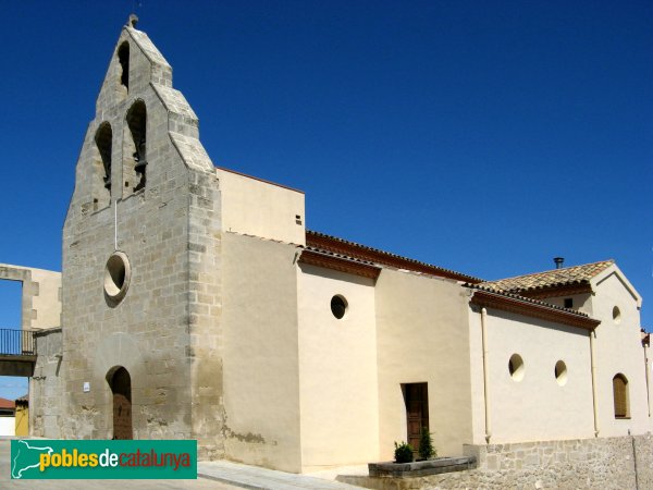 Fondarella - Església de Santa Maria (Foto: Albert Esteves, 2008) Fondarella - Església de Santa Maria