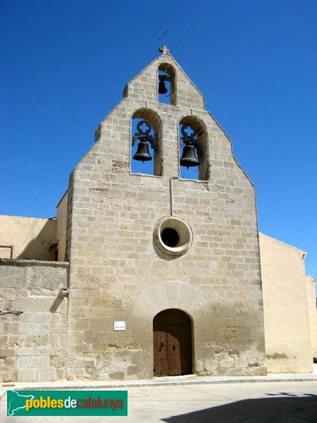 Fondarella - Església de Santa Maria (Foto: Albert Esteves, 2008) Fondarella - Església de Santa Maria