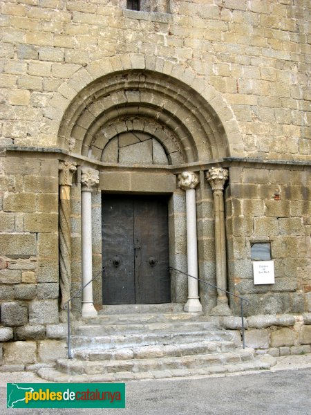 Pau - Església de Sant Martí, portada