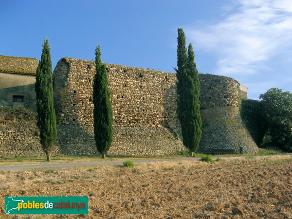 Pedret i Marzà - Muralles de Marzà