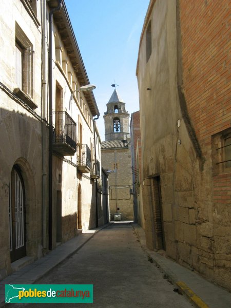 El Palau d'Anglesola - Carrer de Sant Joan (Foto: Albert Esteves, 2008) El Palau d'Anglesola - Carrer de Sant Joan