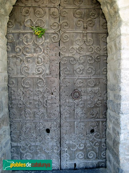 Santa Maria de Talló - Porta (Foto: Wikimedia Commons, 2008) Santa Maria de Talló - Porta