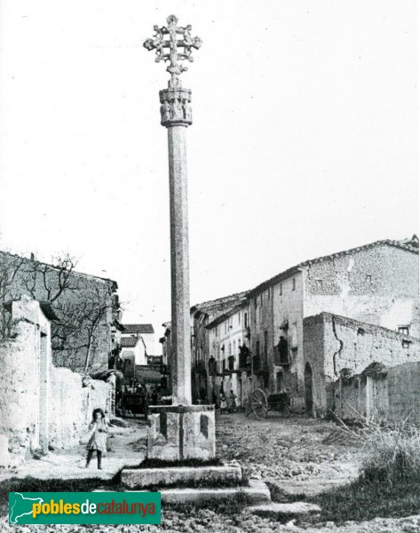 Castellnou de Seana - Creu gòtica