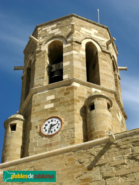 Linyola - Santa Maria, campanar