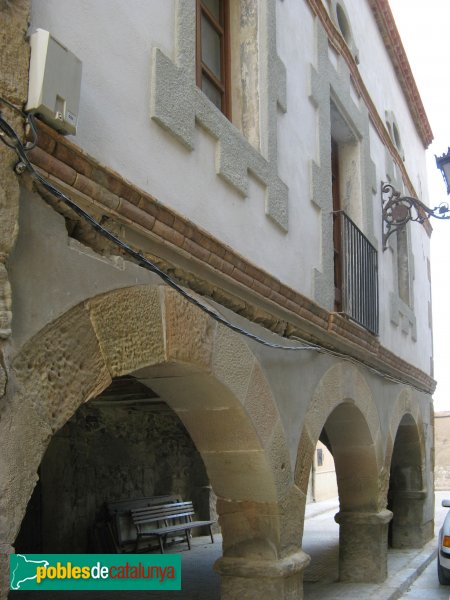 Linyola - Plaça de l'Església