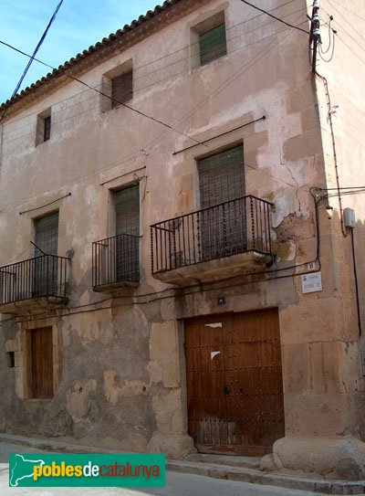 Linyola - Cal Rotés abans de la rehabilitació