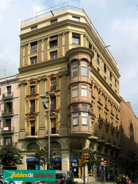 Barcelona - Gran de Gràcia, 6-8 (Foto: Albert Esteves, 2008) Barcelona - Gran de Gràcia, 6-8