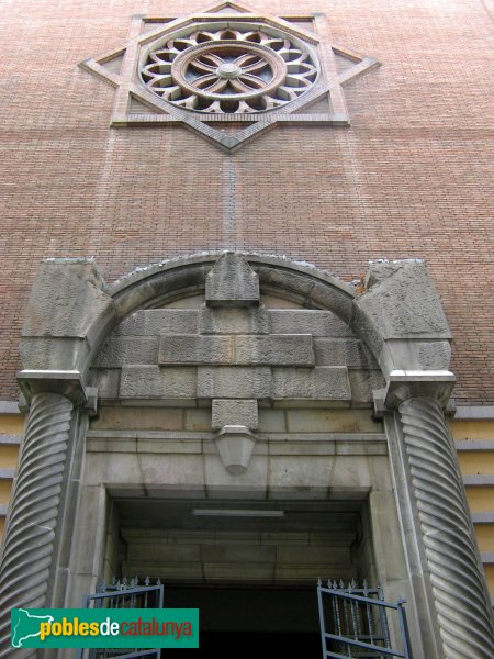 Barcelona - Església de Santa Maria de Jesús (Foto: Albert Esteves, 2008) Barcelona - Església de Santa Maria de Jesús