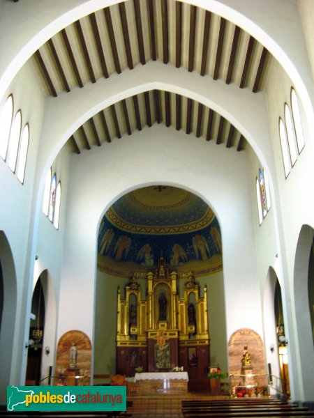 Masquefa - Església nova de Sant Pere (Foto: Albert Esteves, 2008) Masquefa - Església nova de Sant Pere