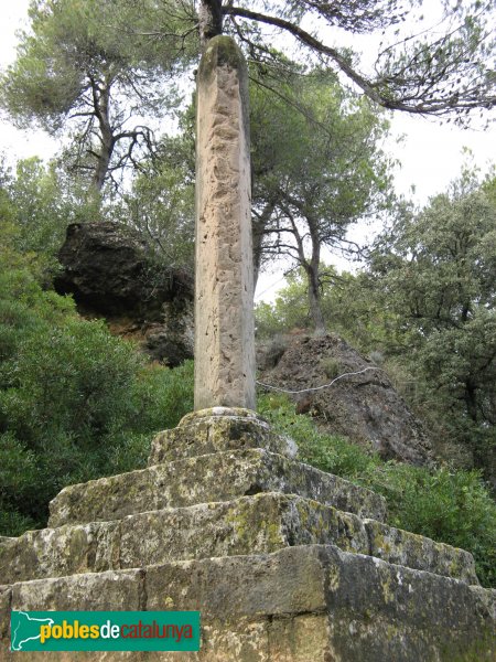 Cabrera d'Anoia - Creu trencada (Foto: Albert Esteves, 2008) Cabrera d'Anoia - Creu trencada