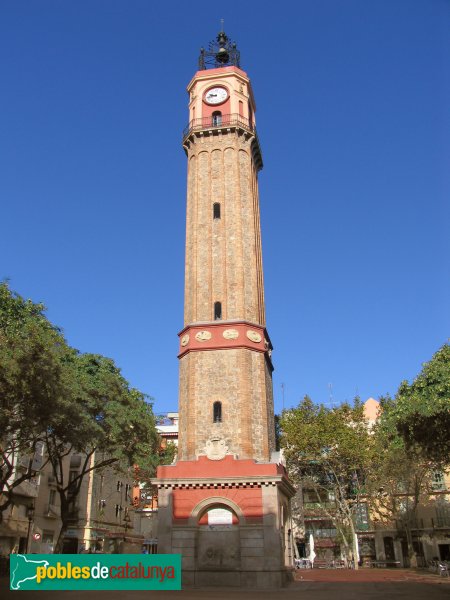 Barcelona - Campanar de Gràcia (Torre del Rellotge)