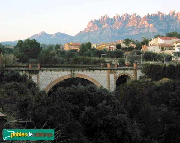 El Bruc - Pont de la Parròquia