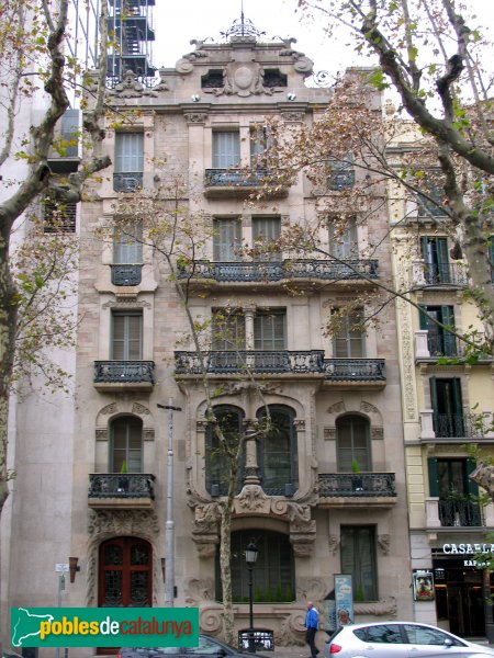 Barcelona - Casa Bonaventura Ferrer (Passeig de Gràcia, 113) (Foto: Valentí Pons, 2008) Barcelona - Casa Bonaventura Ferrer (Passeig de Gràcia, 113)
