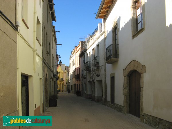 Vallbona d'Anoia - Carrer Major