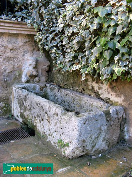 Capellades -Ca n'Alòs, font de la Reina