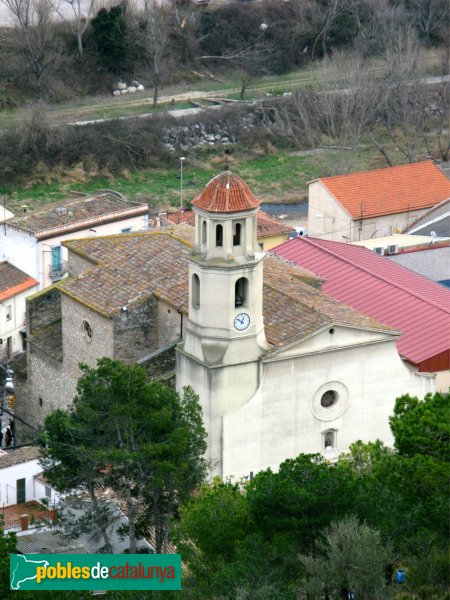 La Pobla de Claramunt . Església de Santa Maria