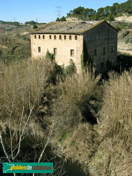 La Pobla de Claramunt - Molí de la Boixera (Foto: Albert Esteves, 2009) La Pobla de Claramunt - Molí de la Boixera