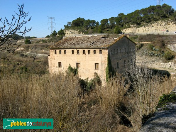 La Pobla de Claramunt - Molí de la Boixera (Foto: Albert Esteves, 2009) La Pobla de Claramunt - Molí de la Boixera
