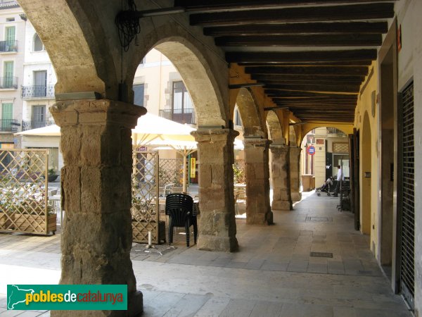 Igualada - Plaça de l'Ajuntament (Foto: Albert Esteves, 2009) Igualada - Plaça de l'Ajuntament