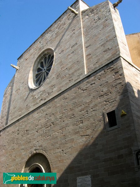Igualada - Basílica de Santa Maria (Foto: Albert Esteves, 2009) Igualada - Basílica de Santa Maria