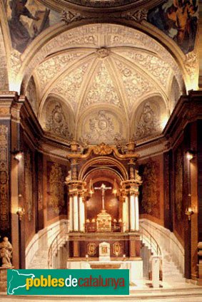 Igualada - Basílica de Santa Maria. Capella del Sant Crist (Foto: Anoia.net) Igualada - Basílica de Santa Maria. Capella del Sant Crist