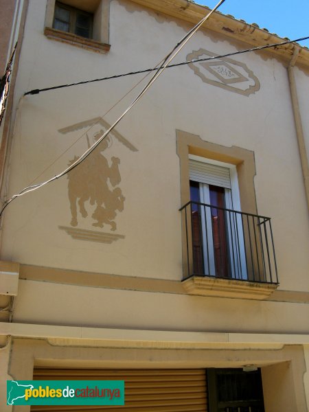 Carme - Carrer Sant Martí, 44 (1843) (Foto: Albert Esteves, 2009) Carme - Carrer Sant Martí, 44 (1843)