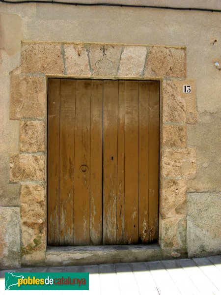 Carme - Carrer Sant Martí, 21-25, portal (Foto: Albert Esteves, 2009) Carme - Carrer Sant Martí, 21-25, portal