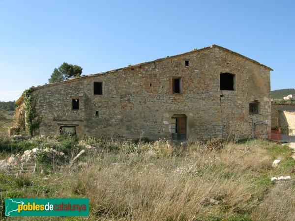 La Llacuna - Veïnat de Rofes, una casa del poble