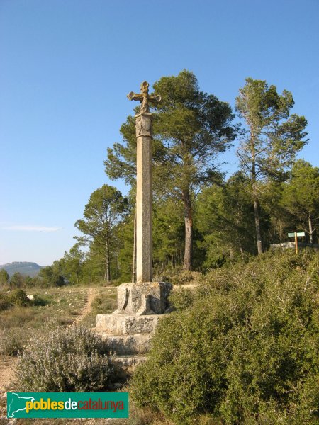 La Llacuna - Creu de terme del Pla