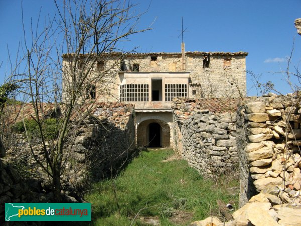 La Llacuna - Casa d'Ancosa (Foto: Albert Esteves, 2009) La Llacuna - Casa d'Ancosa