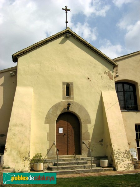 Santa Maria de Miralles - Església de Sant Romà (Foto: Albert Esteves, 2009) Santa Maria de Miralles - Església de Sant Romà