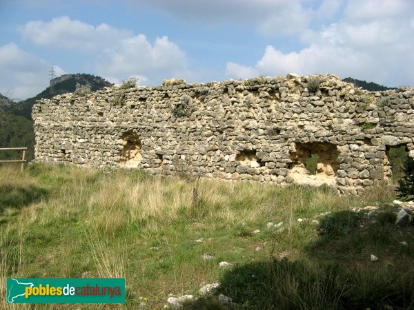 Santa Maria de Miralles - Castell de Miralles