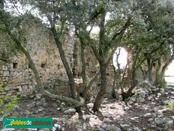 Santa Maria de Miralles - Castell de Miralles