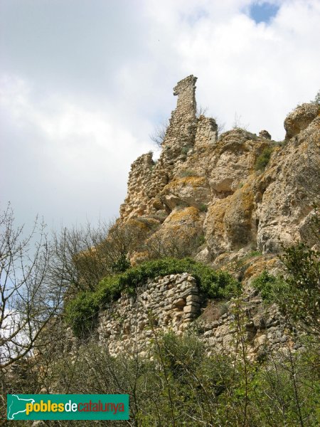 Bellprat - Castell de Queralt (Foto: Albert Esteves, 2009) Bellprat - Castell de Queralt
