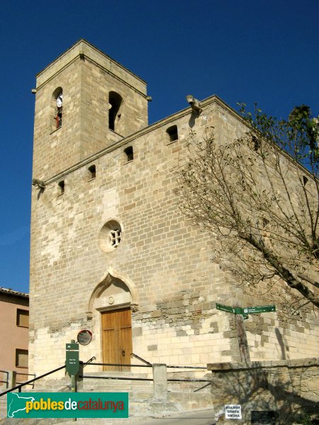 Jorba - Església de Sant Pere (Foto: Albert Esteves, 2009) Jorba - Església de Sant Pere