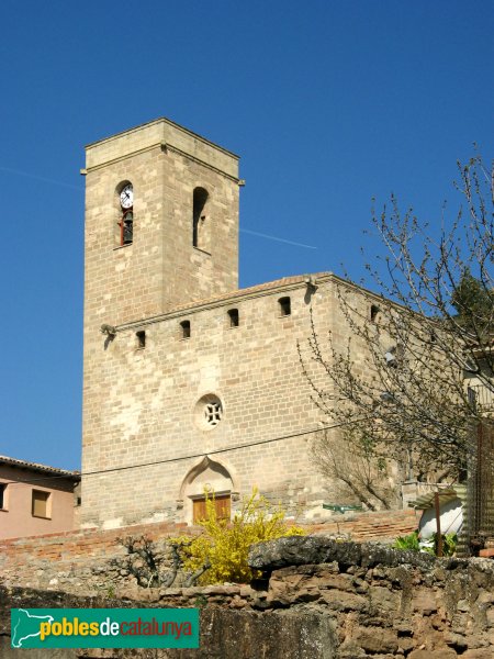 Jorba - Església de Sant Pere (Foto: Albert Esteves, 2009) Jorba - Església de Sant Pere