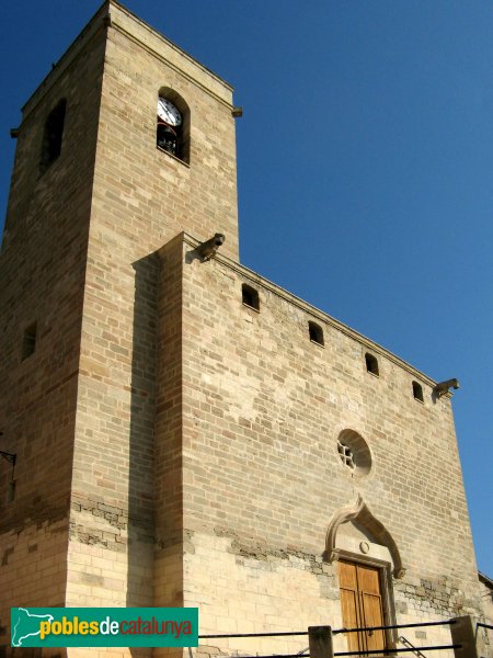 Jorba - Església de Sant Pere (Foto: Albert Esteves, 2009) Jorba - Església de Sant Pere