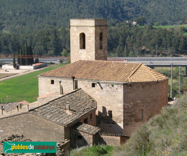Jorba - Església de Sant Pere (Foto: Albert Esteves, 2009) Jorba - Església de Sant Pere